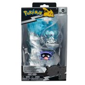 Boneco Pokémon Shellder e Cubchoo c/ Cenário Ambiente Glacial - Pokémon Select - Jazwares