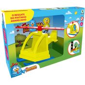 Blocos de Montar O Resgate do Pintinho Amarelinho Galinha Pintadinha com Helicóptero