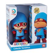 Boneco Pocoyo Vinil Macio Super-herói Coleção Cardoso Toys