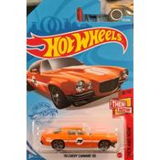 *Embalagem danificada* Hot Wheels Then and Now - ? Chevy Camaro RS