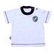 Camiseta Bebê Vasco Branca Oficial
