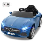 Carro Elétrico Infantil 12V com Controle Remoto e Reprodutor de Música Bluetooth - Velocidade Máxima de 5km/h - Presente para Meninos e Meninas
