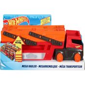 Pista Hot Wheels City Mega Caminhão Reboque Mattel