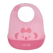Babador De Silicone Com Pega Migalhas Lilica BB Little