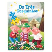 Os Três Porquinhos | Contos Clássicos Zastras | Livro com Quebra-Cabeça