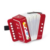 Meu Primeiro Acordeão Sanfona Infantil Confetti Janod