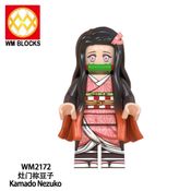Mini Figura Blocos de Montar Demon Slayer
