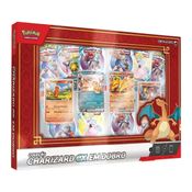 Coleção Pokémon Charizard EX em Dobro com Boosters e Cartas Holográficas – 64 Cartas