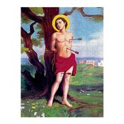 Quebra-Cabeça Santos de Deus São Sebastião de 60 peças