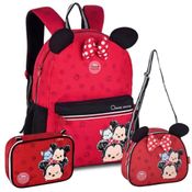 Kit Mochila de Costas MINNIE Tsum Tsum Disney Clio TS24622