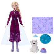 Boneca - Disney - Frozen - Elsa Com O Bebê Urso - Mattel