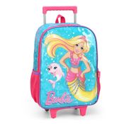 Mochila com Rodas - Barbie - Sereia - Luxcel