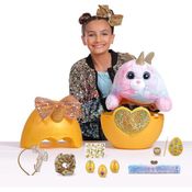 Rainbocorns Unicornio Pelúcia Big Surprise Epic Golden 25 Surpresas F150-3 - Fun