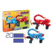 Kit 2 Lançadores Nerf Wild Venom Hasbro F9137