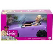 Barbie Estate Carro Conversivel Roxo com Boneca Mattel HBY29