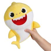 Pelúcia Musical Baby Shark Amarelo 30 cm - Sunny 2352