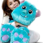 Pelúcia Sulley Big Feet Disney Monstros 45cm Fun Brinquedos