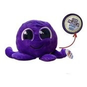 Fun Bolofofos Pelucia Pow Roxo Musical Pao De Queijo