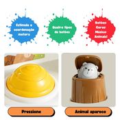 Brinquedo Esconde-Esconde Animal Pop-up  Bebê Interativo Musical Educativo