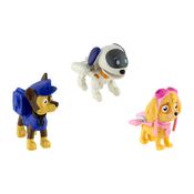 Paw Patrol Topper Trio Chase, Robo-Dog E Skye