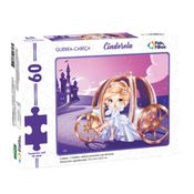 Quebra-Cabeça Infantil Cinderela 60 peças - Pais & Filhos