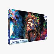 Jogo Quebra-Cabeça Jesus Cristo 1000 Peças- GGB Brinquedos
