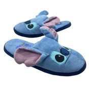 Pantufa Stitch 3D Original Disney, Zona Criativa, Tamanhos 33 Ao 44, Chinelo De Quarto