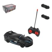 Carrinho De Controle Remoto Preto 4 Funções Escala 1:18