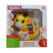BABY GIRAFINHA MUSICAL SON E LUZES FESTA NA FLORESTA (FGP035) - FROG TOYS