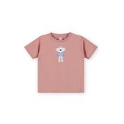 Blusa Manga Curta Lilica Ripilica Estampa Jeans Wear Rosa