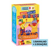 Baralho infantil - Vamos Brincar Aqui Dentro! - MOL Impacto