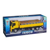 Caminhão Brinquedo Miniatura Iveco Tector Dropside Engradado