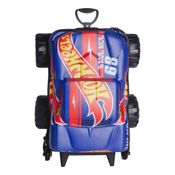Mochila Carro Monstro Hotwheels 3d Roda Tripla Maxtoy 2501