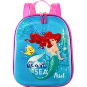Mochila De Costas A Pequena Sereia Disney Maxtoy 3855