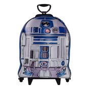 Mochila De Rodinhas Infantil 3d Star Wars R2d2 Maxtoy 3861