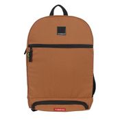 Mochila c/ Bolso Térmico e Porta Refeição Container Thermo Bege Caramelo