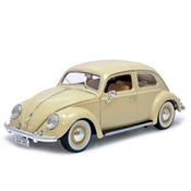 Miniatura Carro 1955 Volkswagen Fusca 1:18 BBurago