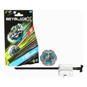 Pack Beyblade X Lance Knight 4-80hn & Lançador Hasbro G0193