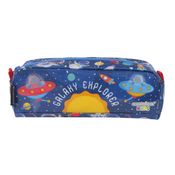 Estojo Infantil Menino Soft G Astronauta Galaxy Explorer Container Kids
