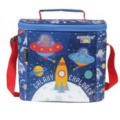 Lancheira Infantil Menino Soft Astronauta Galaxy Explorer