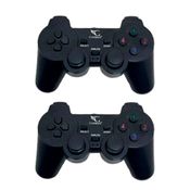 Kit com 2 controles USB Cabo 1,6m CRS-GM02 Caerus
