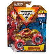 Monster Jam - Carrinho do Homem de Ferro 1:64 - Série 2