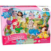 Quebra-Cabeça 28 Pcs Princesas - Pais e Filhos 0991-1