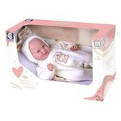 Boneca Bebê Com Amor Rosa Reborn - Cotiplás 2856