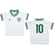 Camiseta Bebê Palmeiras Branca - Torcida Baby