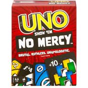 Jogo Uno Show Em No Mercy 168 Cartas Original 7+ Mattel