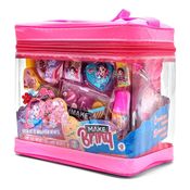 Kit Maquiagem Infantil Bolsa Maleta Sombra Polibrinq MK03