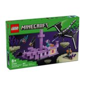 Lego Minecraft - O Dragão Ender e o Navio Final 21264 | Lego