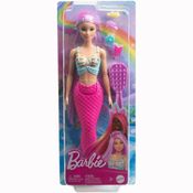 Boneca Barbie Sereia Cabelo Longo 3+ HRR00 Mattel