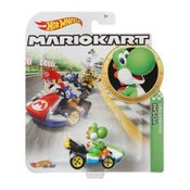 Hot Wheels Mario Kart Yoshi Standard Kart Glp38